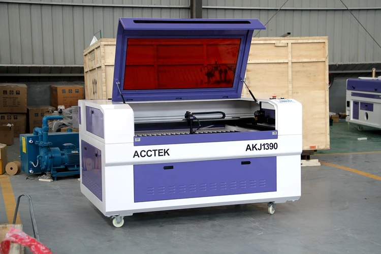  Цена по прейскуранту завода оптовая AccTek AKJ1390 дешевый лазерный гравировальный станок