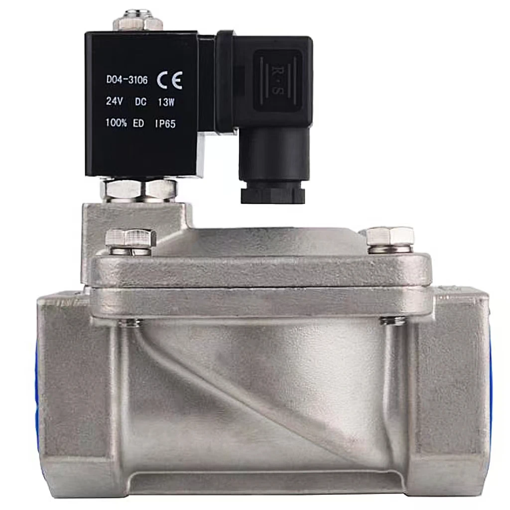 Wholesale Prices Micro Mini Stainless Steel Valve Solenoid Valve 24V Braking Car Accessories Two Way Solenoid Valve