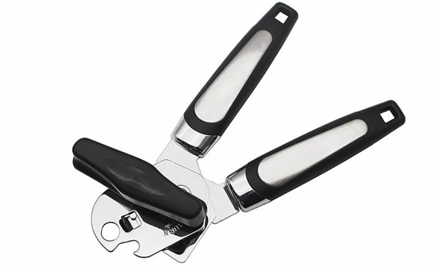 Amazon Hot Sale Bottle Can Opener and Jar Opener ,Manual Can Opener,Ergonomic Designed Stainless Steel Can Opener