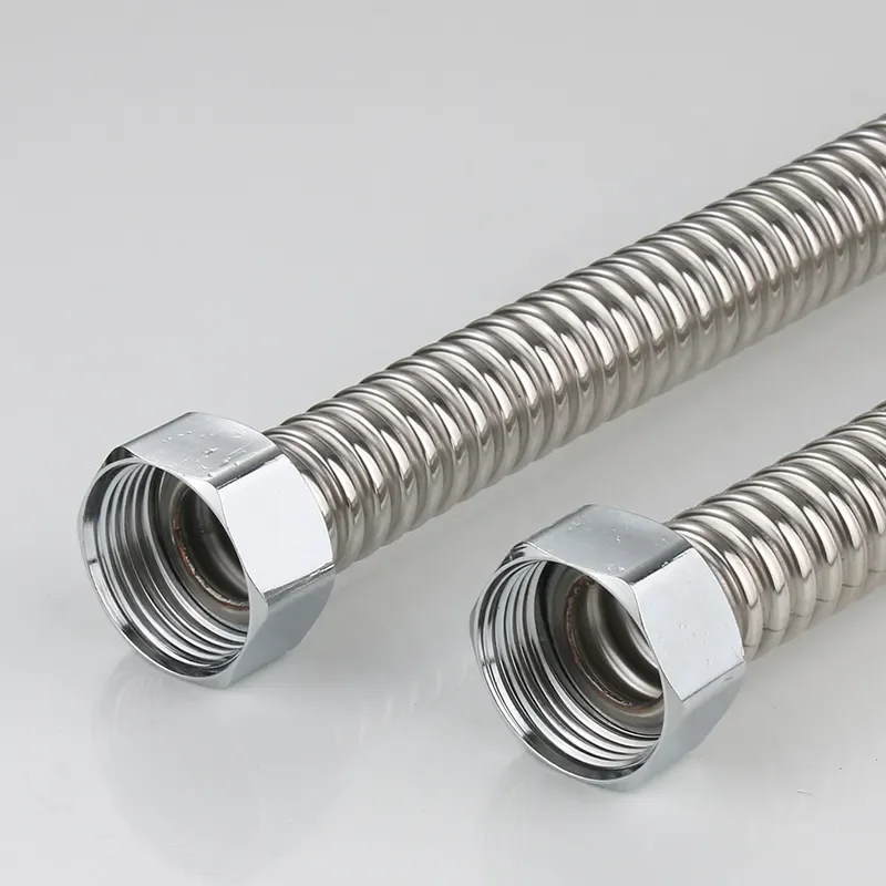 Wholesales High Pressure Explosion-Proof 304 Corrugated Stainless Steel Tube Flexible Metal Hose Water Pipe