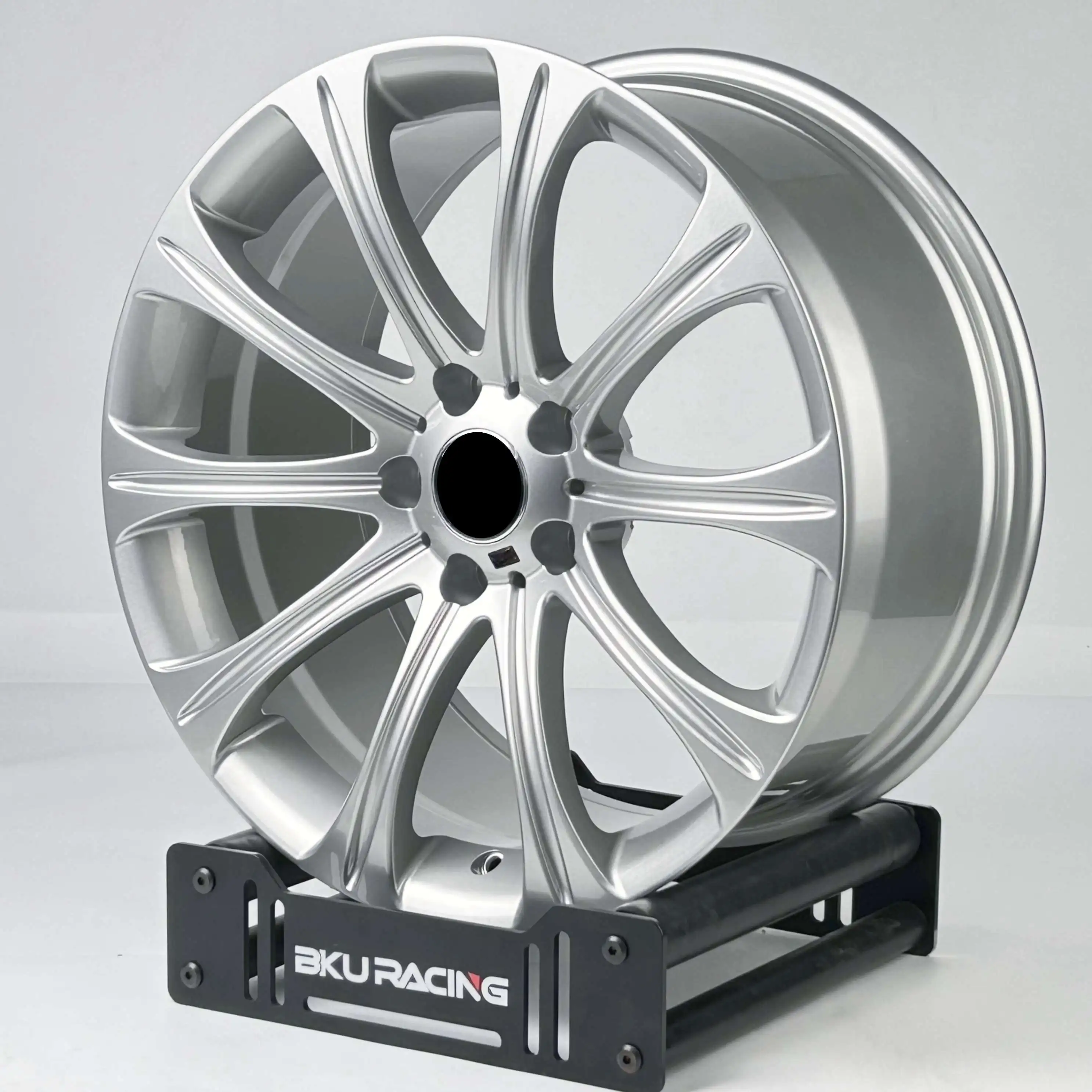 BK Style 166 5x120 Wheels 19 20 inch Rims Sliver 10 Spoke Alloy Passenger Racing Car Wheels For BMW E90 E46 E60 E61 F10 F30 E39