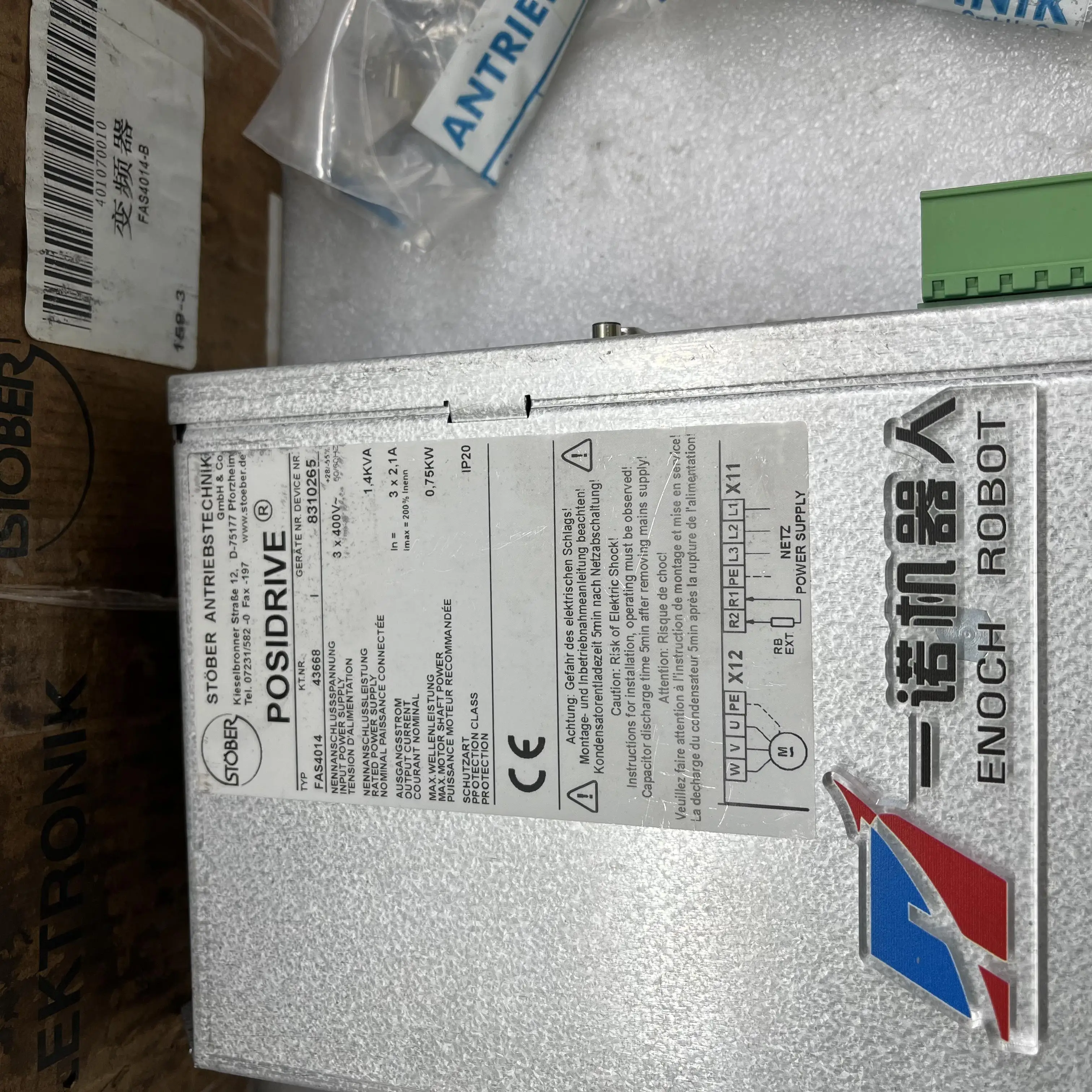 Used in good condition and New one AC  servo driver   FAS4020  FBS4013/B   SDS4101 FAS4014