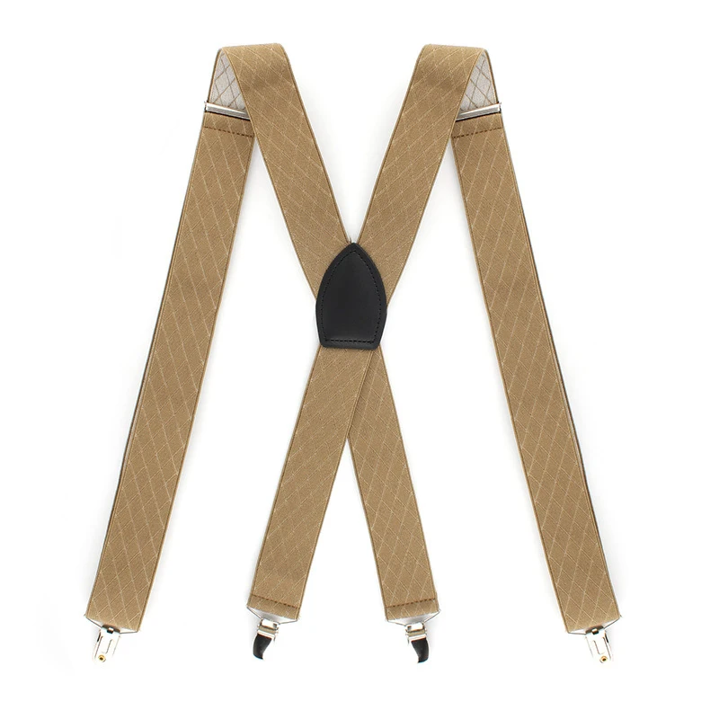 Adult suspenders trousers suspenders elastic suspenders for men big and tall