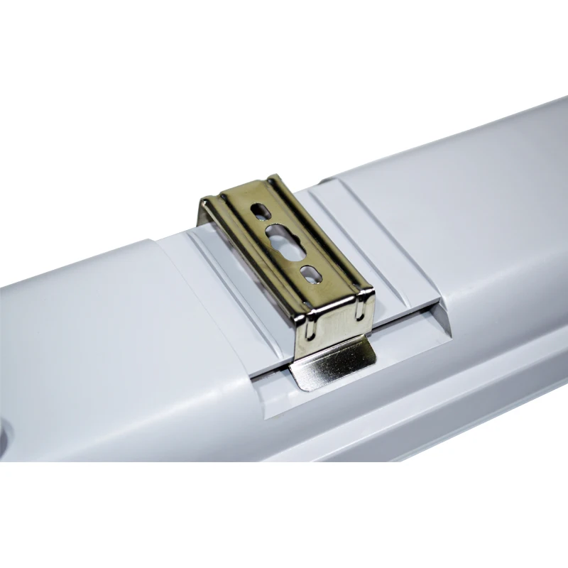 Factory price PC housing ip66 Cold Storage tri-proof lighting fixtures 2ft 4ft 5ft motion sensor led vapor tight fixture battery