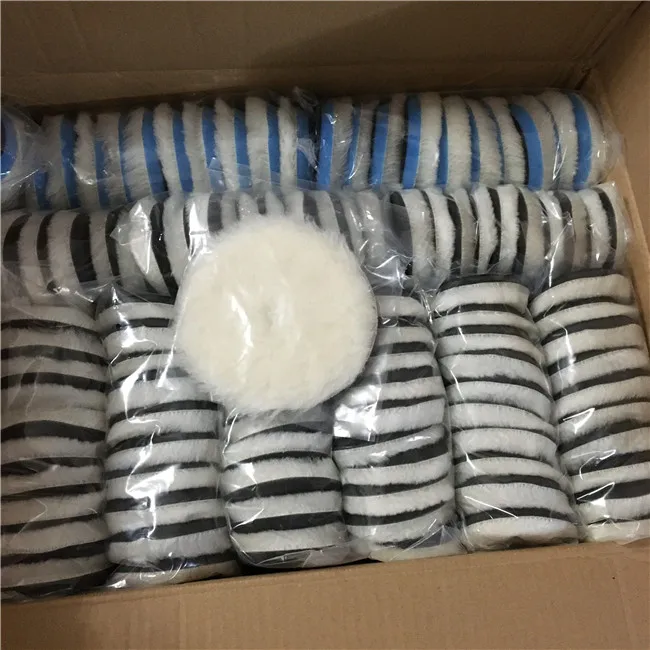High Quality 6inch Pure Sheepskin Buffing Wool Pads