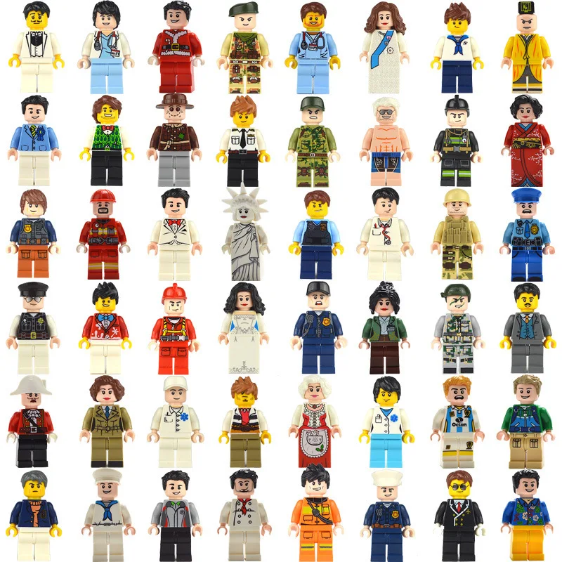 Mini Building Block Toys  Mini Figure,Figure Block Family With New Design for Kids Gift
