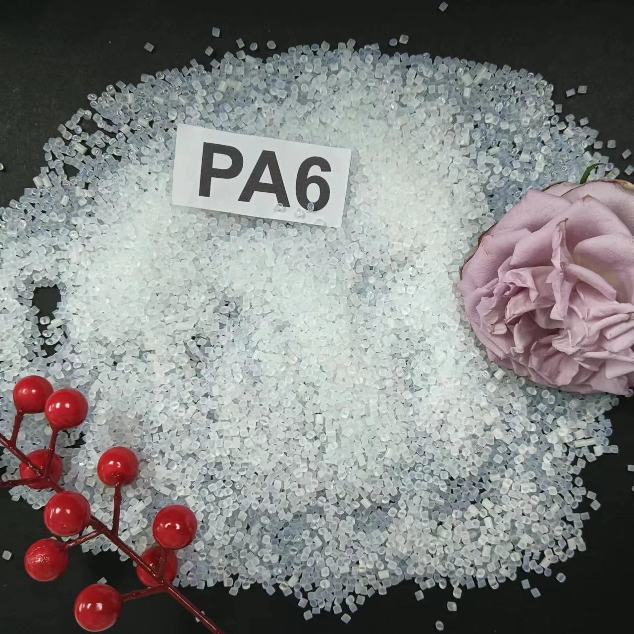 Wholesale PA6 resin 1010C2 plastic pellets transparent medium viscosity high flow high toughness wear-resistant nylon particles