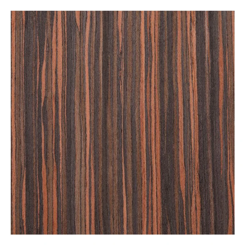 High Quality  Ebony Coloured Wood Veneer Sheets Reconstituted Veneer for Interior Design