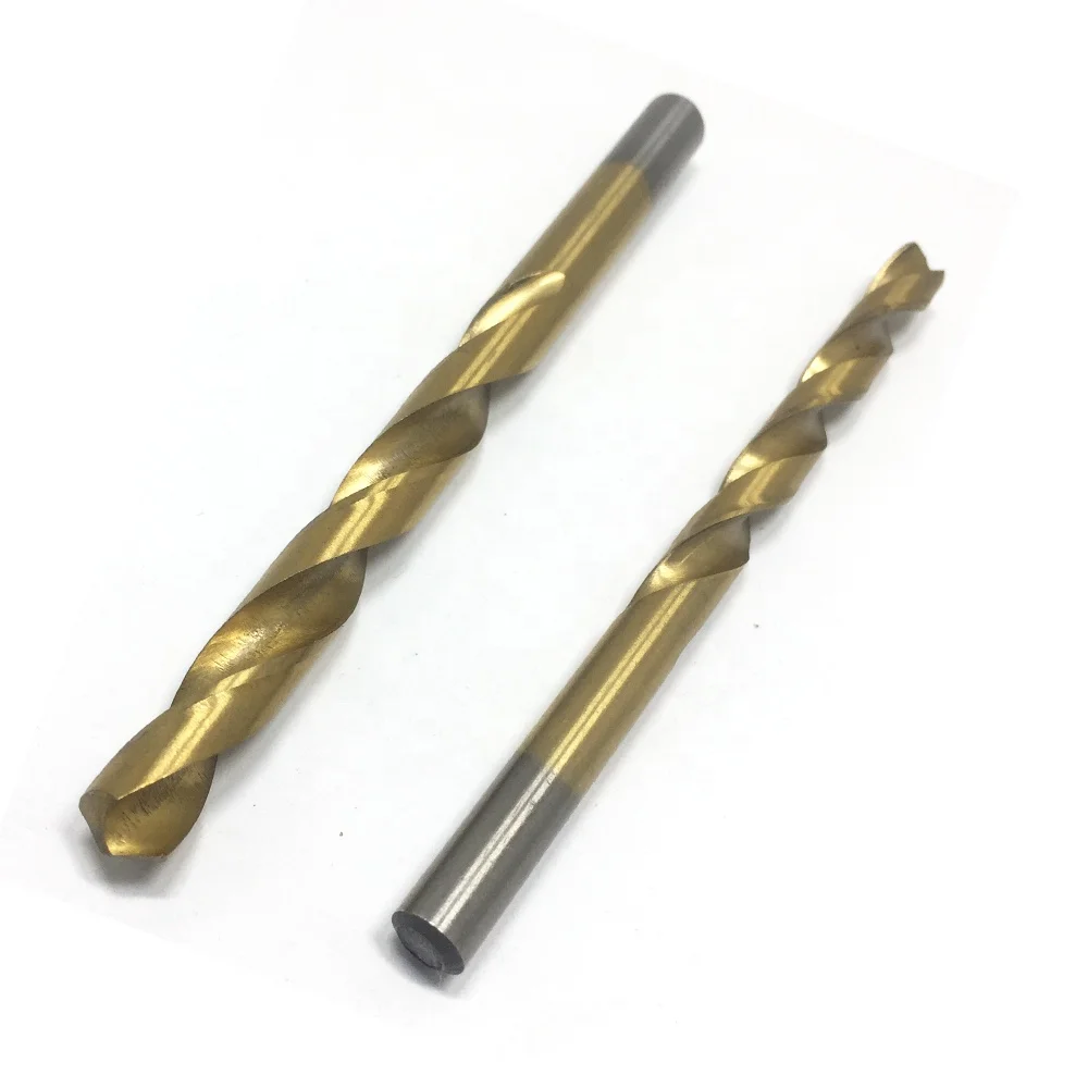 
HSS Titanium Color HSS High Speed Steel Drill Bits 