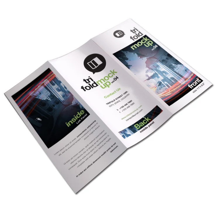 
Factory-made brochures, catalogs, brochures, manuals, double-sided printing, company profile, leaflets, tri-folding 
