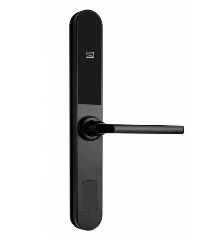 EU hotel lock with EU standard mortise slim hotel door lock with Euro style design and Euro 304 stainless steel mortise