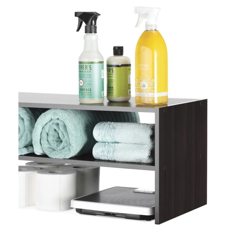 Factory Direct 9 Pair Stackable Wooden 2 Tier Simple Shoe Rack Shelf