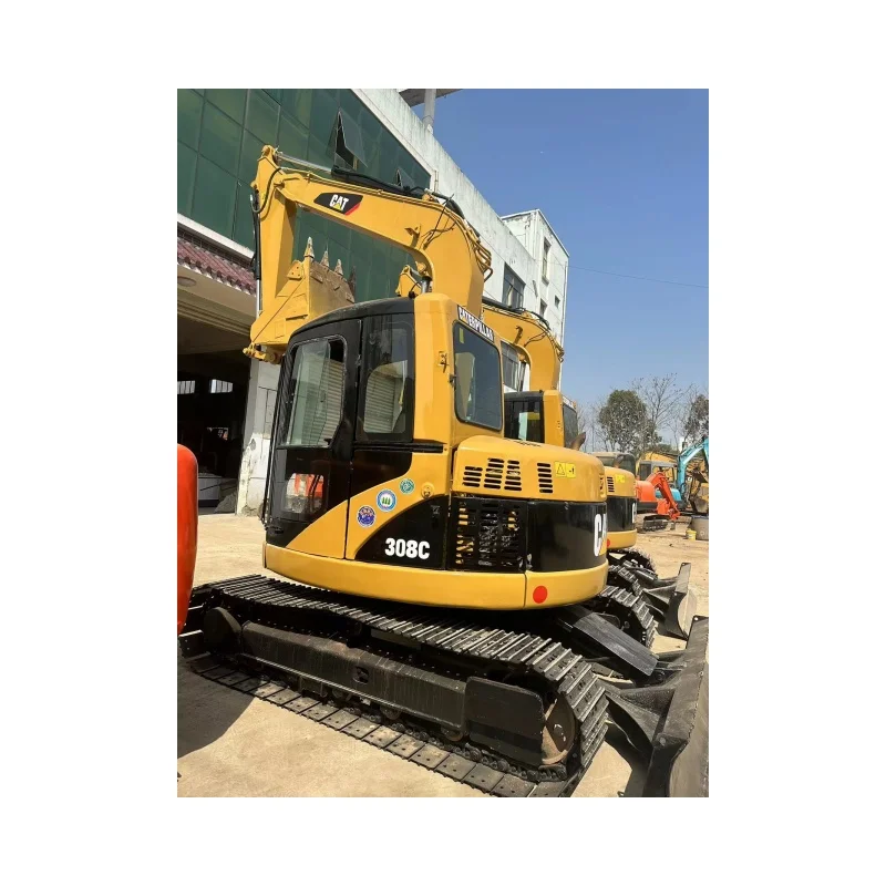 Hot sale Used Caterpillar mini excavator 308 308c with dozer,Original Cat308E2 307E2 306E2 305.5E2 excavators in good condition