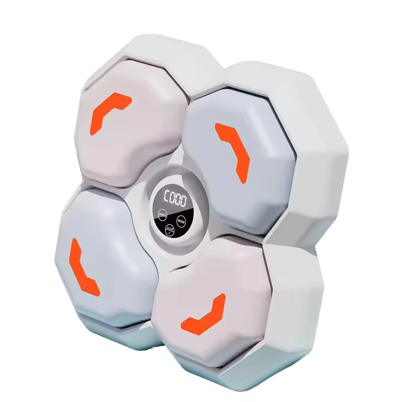 Children Wall Mounted Led Light Music Boxing Train Machine Small Wireless Low Sound One Punch Fight Stress Relief Boxing Target