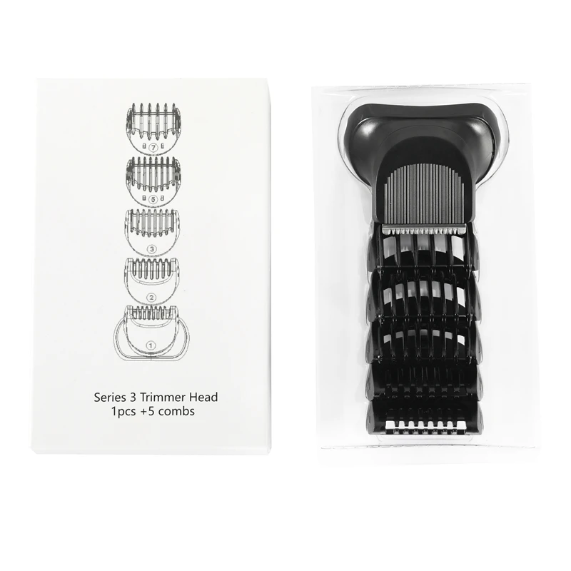Replacement Electric Shaver Part Cutter Accessories BT32 For Braun series 3  Beard Trimmer Head 1pcs +5 combs
