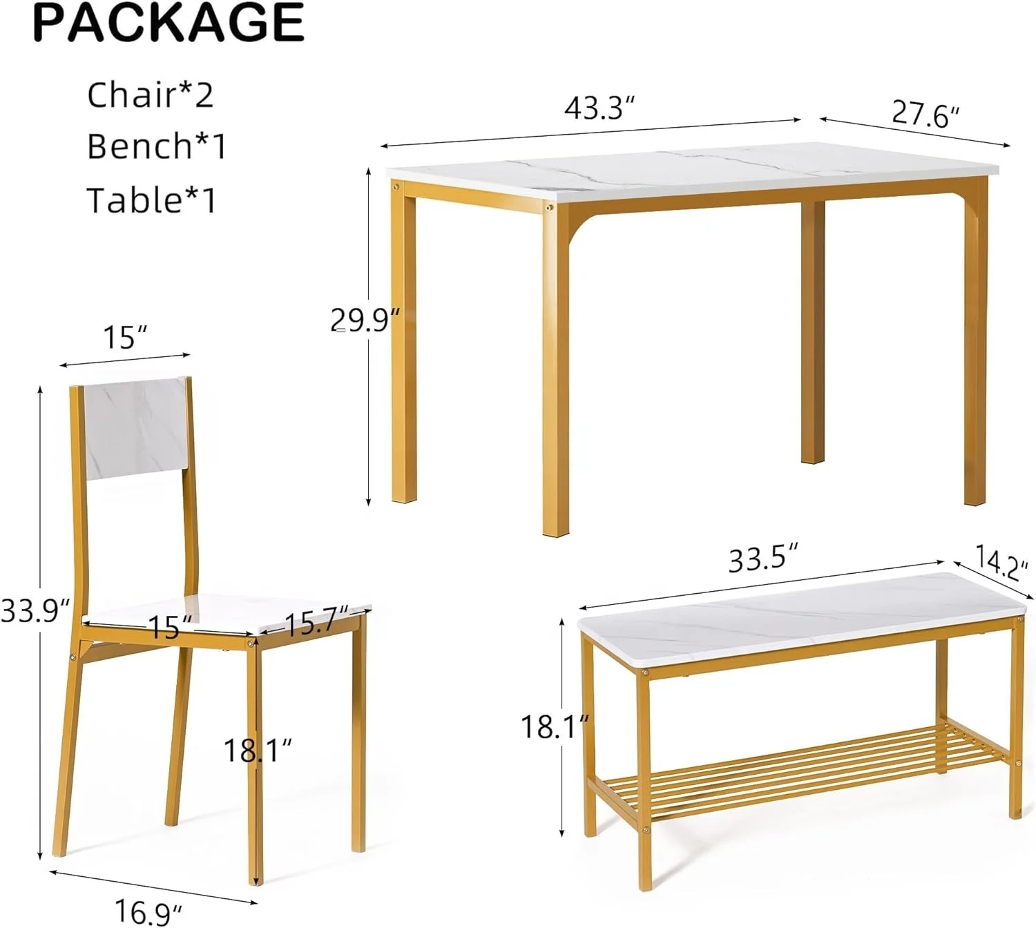 Wholesale Wooden Chairs With Durable Metal Frame New Fashion Design and Saves Space Dining Table Sets Furniture