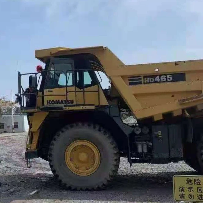Earth-moving machinery Original Used Japan Dump Truck HD 465 In Good Condition With Good Performance