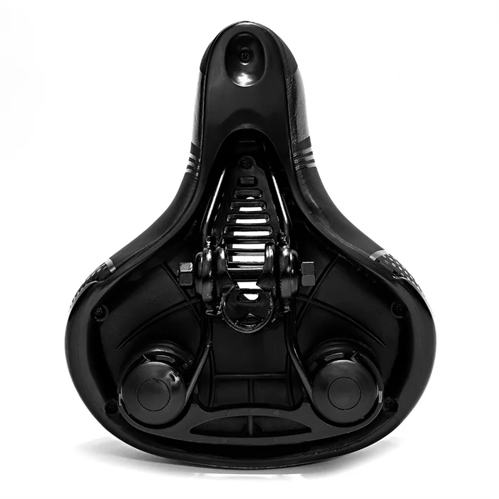 Manufacturers supply simple PU saddle comfortable mtb bicycle cushions soft breathable Spring mountain bike saddle