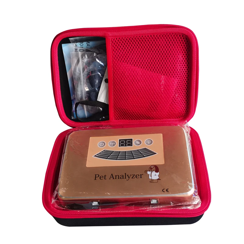 Pet shop dog and cat health scanner quantum analyzer for pets