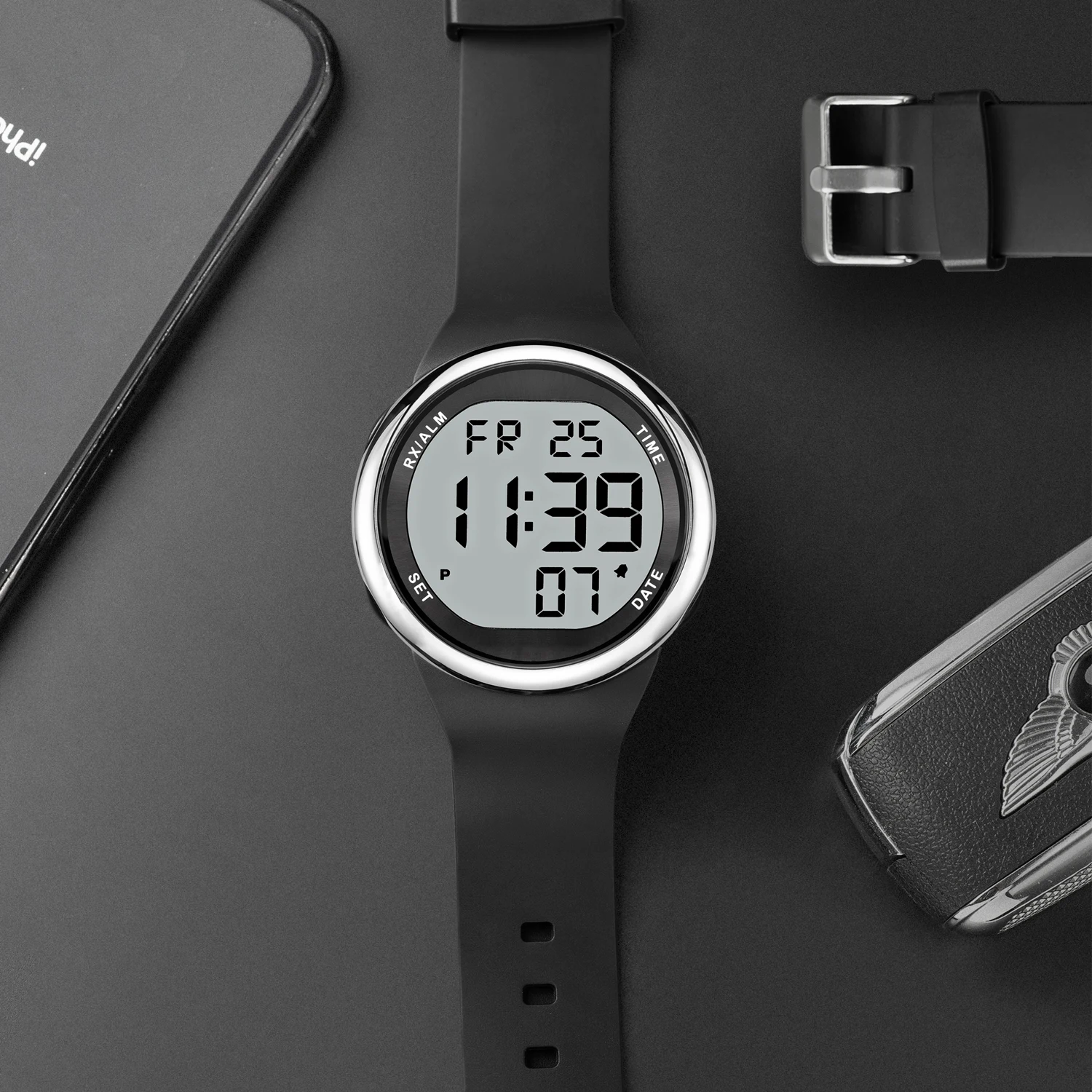 Automic Talking Watch with wrist for blind and elderly visually impaired low vision