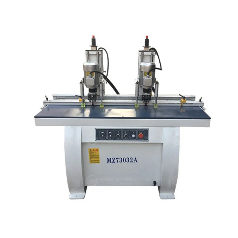Cheap Price Small Double Head Horizontal Woodworking Drilling Vertical Hinge Hole Boring Machine