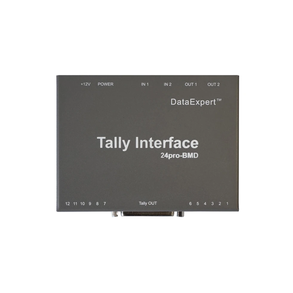Многофункциональный Профессиональный высококачественный точный интерфейс 24pro Tally для камеры, компании и режиссера