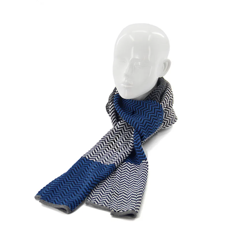 hot selling ladies custom knitted scarf Computer Jacquard fashion winter scarf