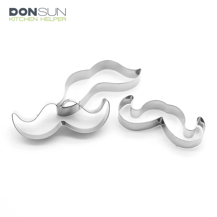 
Stainless steel colorful mustache Shape Cookie Cutter 