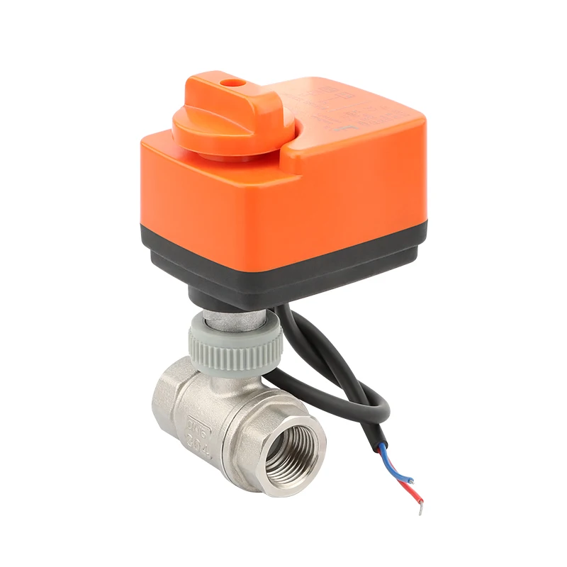 DN15 Stainless Steel Manual Electric Actuator Switch Customizable ODM Support Two-Way Plastic Ball Valve Water Control OEM