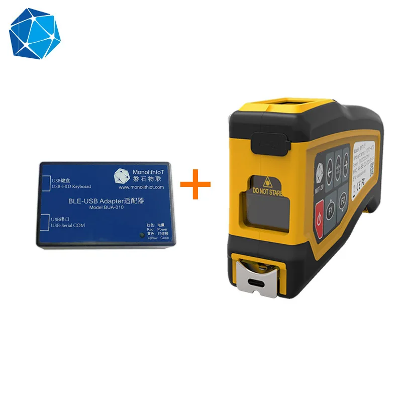 BLE adapter for MonolithIoT MIT-010/MIT-012/MIT-100/MIT-102/MIT-103 volume laser tape measure