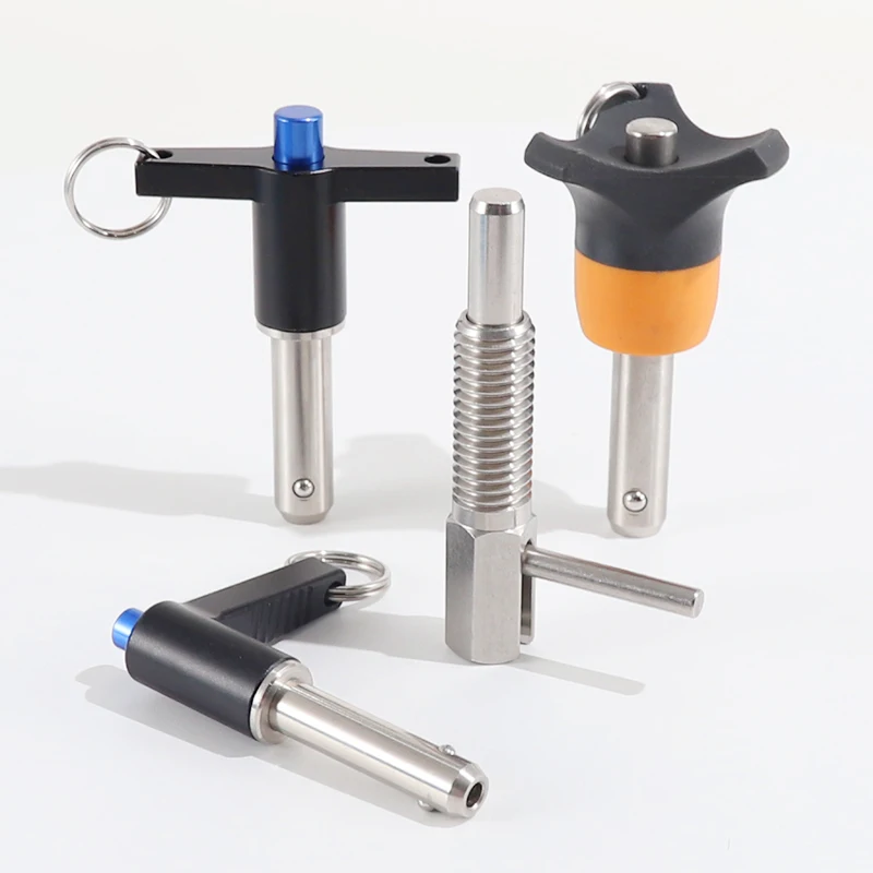 High Precision Quick Release Ball Lock Pins Mushroom Aluminum Handle Stainless Steel Safety Quick Release Spring Ball Lock Pins