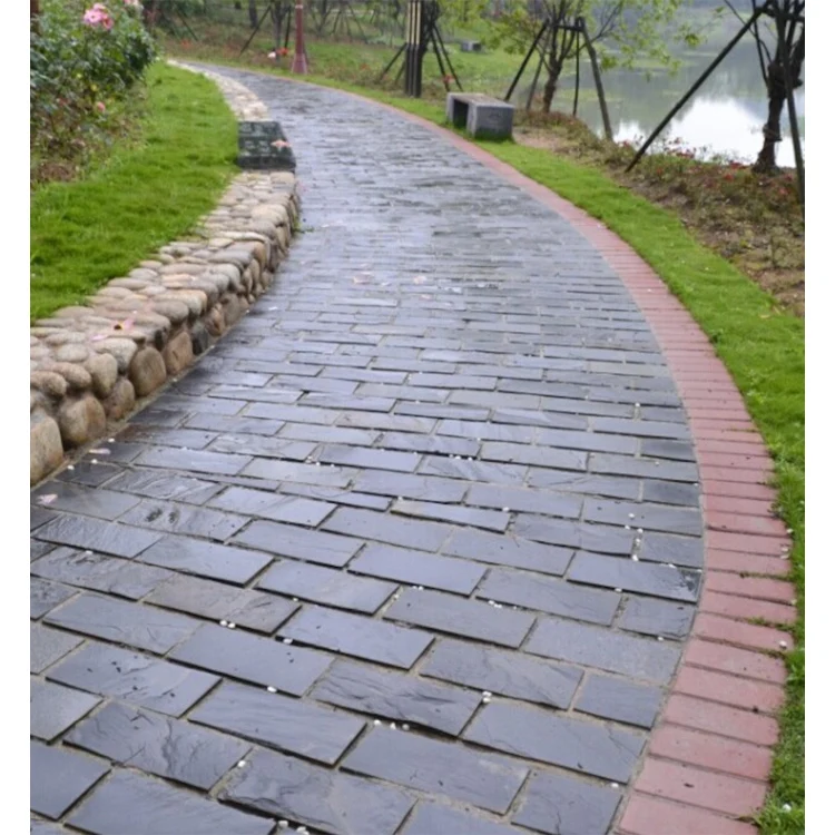 Cheap China Outdoor Slate Stepping Stones slate Paving Stone Paver
