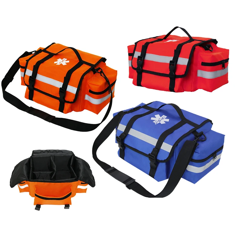 Wholesale Universal Outdoor Hospital Emergency Hiking Medical Nurse First Responder First Aid Kit Empty For Fire Resistant