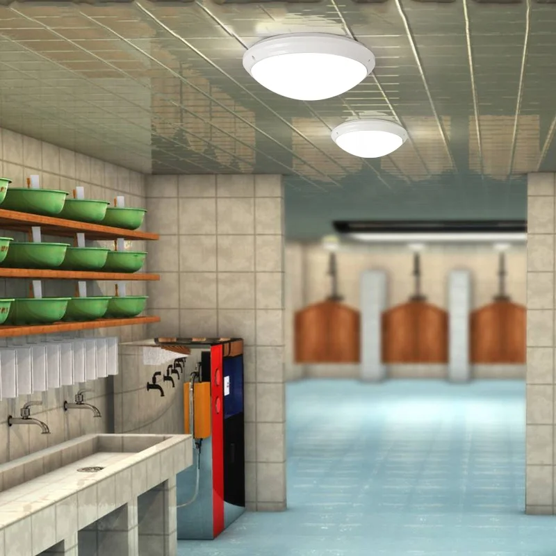 
home lighting ceiling lamp ip65 high quality triproof led light 8W ceilling light waterproof triproof bath lamp home lamp 