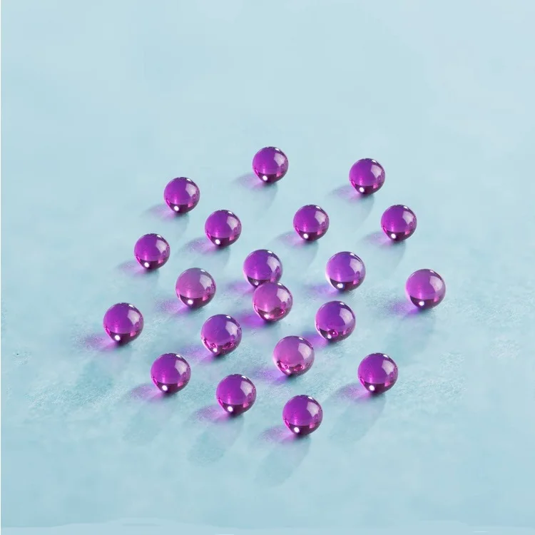 High-precision 0.3mm~30mm +/-0.001mm Grade 10 Synthetic Ruby Ball Lens