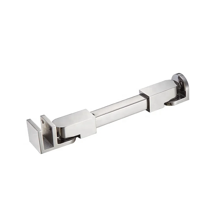 High Stability Support Bars Round Type Stainless Steel Glass Shower Door Hardware Shower Bar