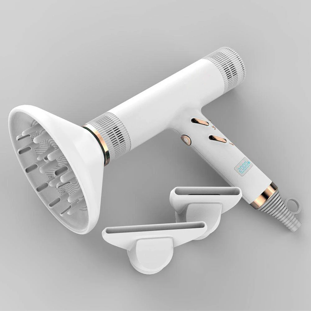 High Speed 120,000 Rpm Brushless Motor New Professional Salon Hair Dryer with Digital LED Display