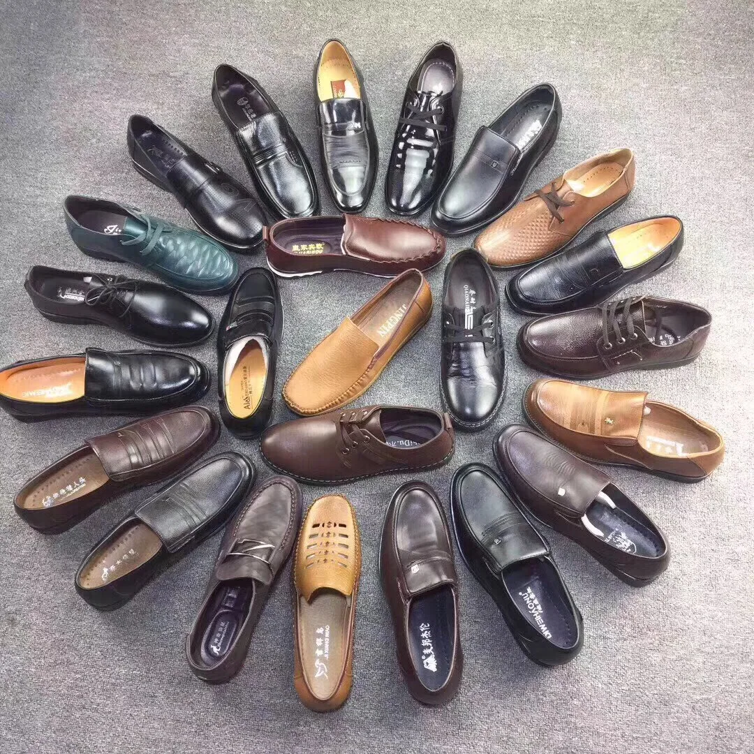 2021 Good Quality Chinese Factory Manufacturer Direct Supply Men Black Casual Leather Boot Shoes