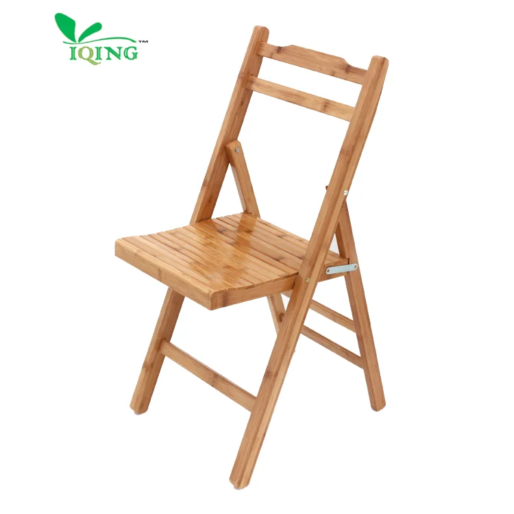 Designer design Chinese modern style portable natural bamboo folding chair