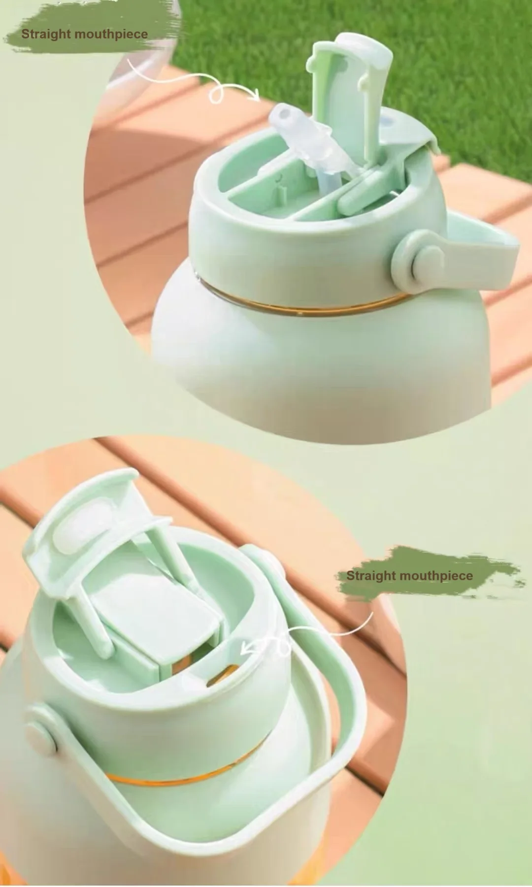 Portable 1100ml Electric Juice Cup Mini Multifunctional USB Juicer Stainless Steel Blade Waterproof Outdoor Chopping