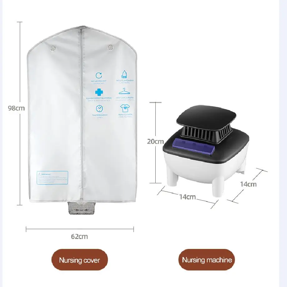 Wholesale Clothes Dryers Household Electric Clothes Dryer Heater Small Power UV function secadora de ropa clothes dryer