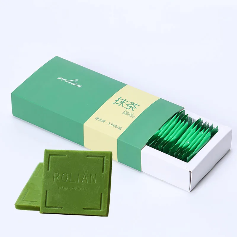 Rulian Matcha Flavored Chocolate Gift Box for Girlfriend Pure Cocoa Butter Birthday Gift Net Red Snacks Bulk