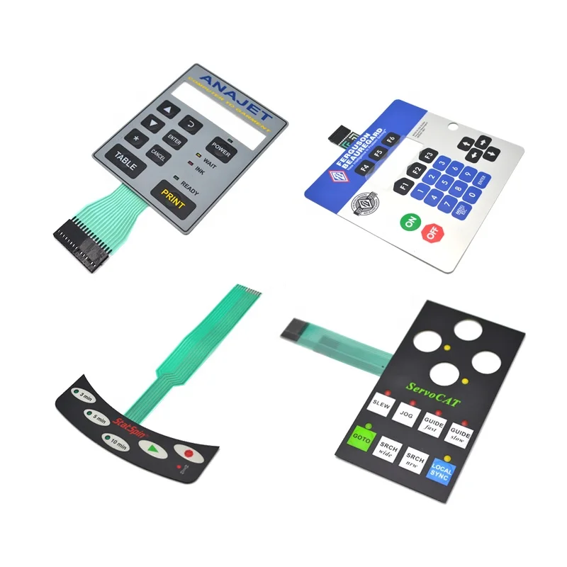 High Quality Custom Membrane Switch Panel and Keypad Membrane Switch