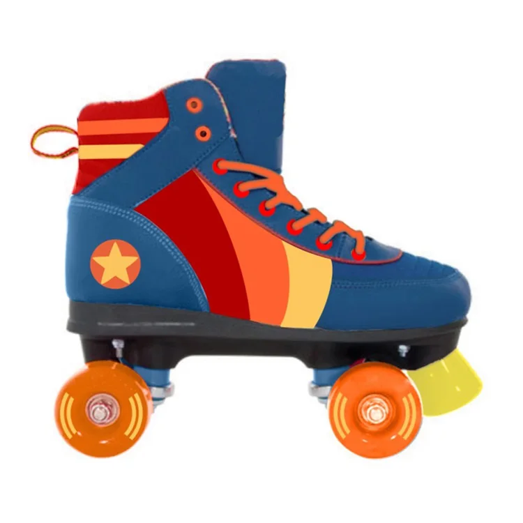 New type of professional roller skates quad, figure ice rink special rental quad roller skate