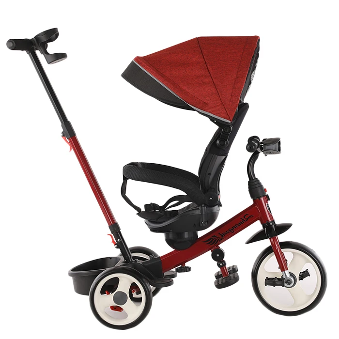 
Three Wheels Bike Tricycle Children Tricycle with 360 Degree Rotating Freely Seat 