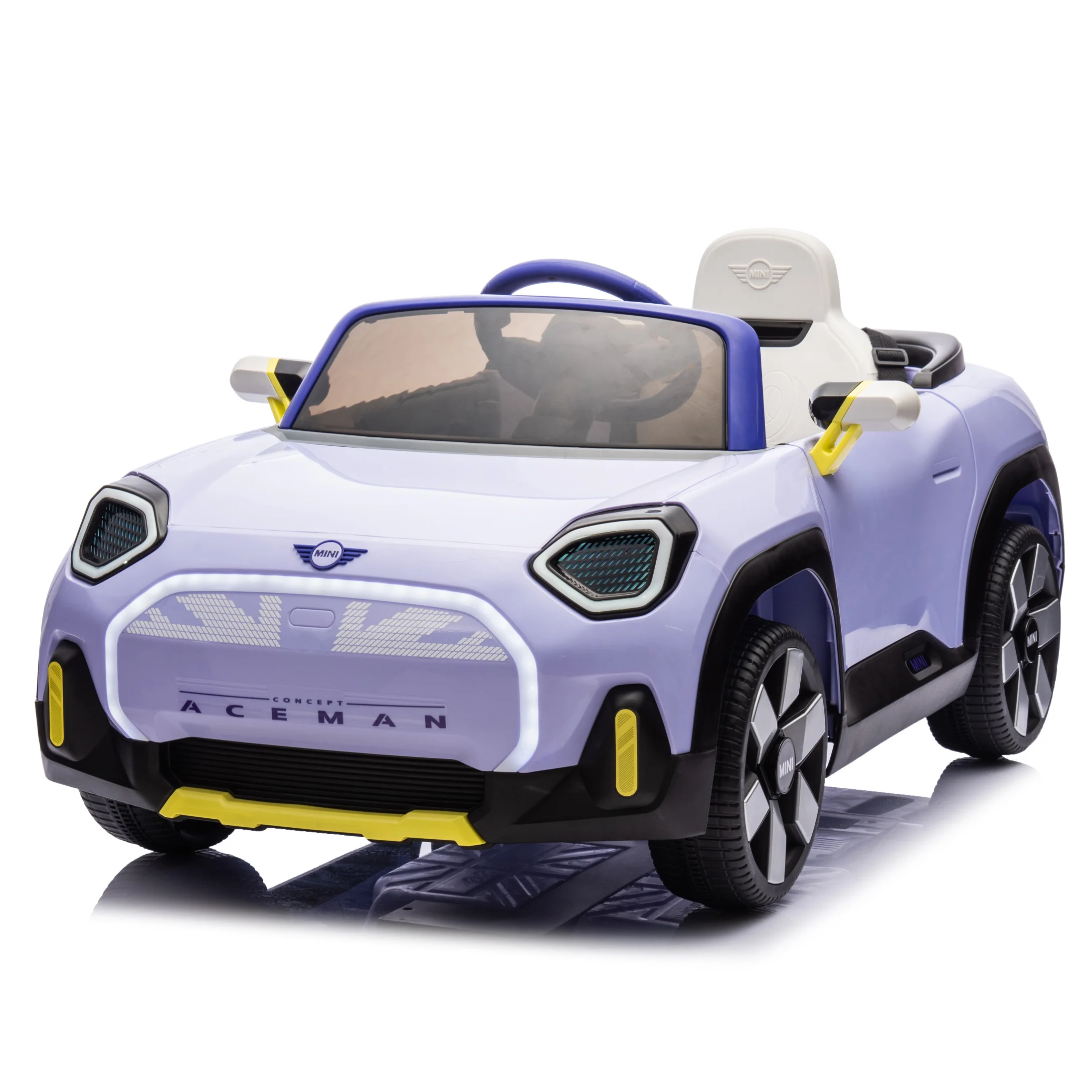 2024 новый лицензированный автомобиль MI NI Aceman детская Езда на машине