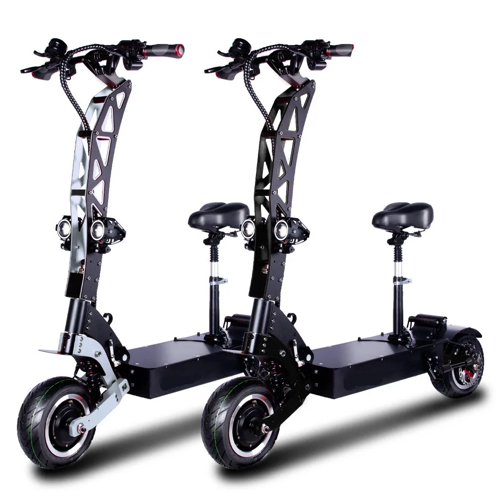 
11-inch off-road two-drive electric scooter high-speed adult folding electric scooter to work mobility 