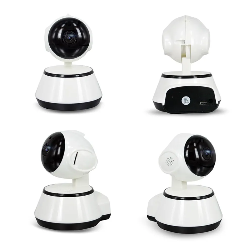 720P Night Vision Cloud Record Smart Home Wireless Security IR Camera 2 Way Audio Motion Detection