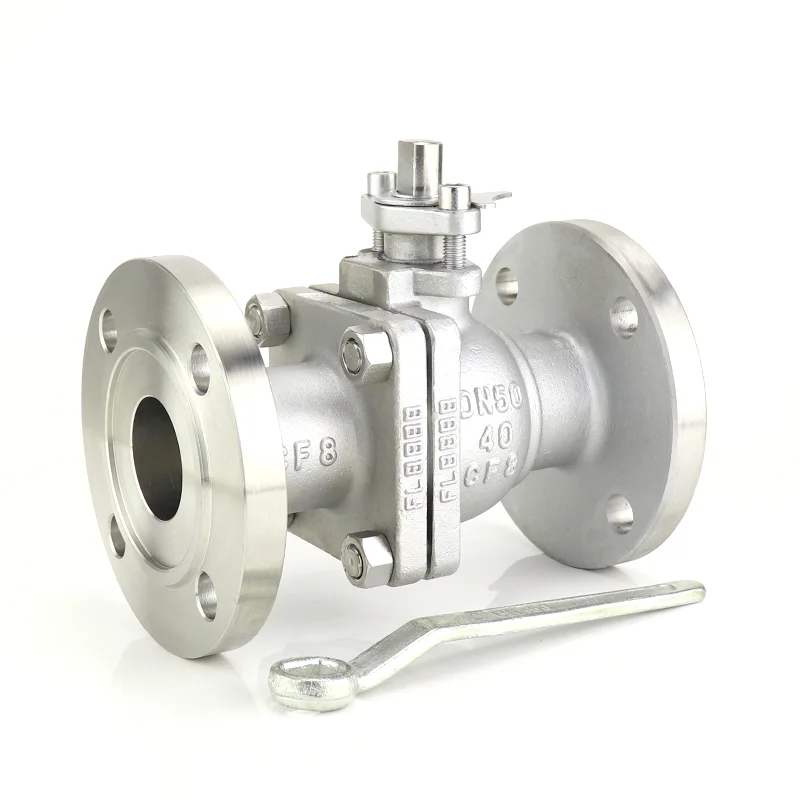 High Quality Q41F-40P Stainless Steel Flange Ball Valve Customizable OEM Support Manual Power Water Oil High-Temperature Media