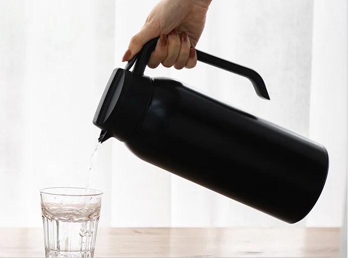 Promotion 1500ML Vacuum Insulated Thermos Tea Pot Stainless Steel  Flasks Water Jug  coffee pot vacuum flask  for home